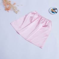 半身衬裙汉服防透防走光安全短裙内搭白色打底裙长款内衬裙夏内衬 粉色35cm S