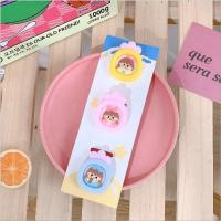 可爱夏季驱蚊扣儿童专用卡通驱蚊手环大人户外随身植物精油防蚊扣 可乐女孩防蚊扣(3个装)