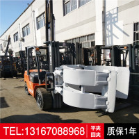 二手叉车夹抱机软园抱夹倾翻叉钢管推拉旋转推出器废料夹3吨4.5吨