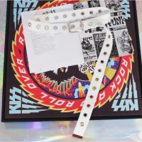 又酷又百搭 ins同款swag嘻哈滑板男女学生超长帆布多气孔腰带 洋气白 不含挂链 132cm