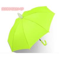 卡通儿童雨伞公主小学生幼儿园小伞儿童伞男女宝宝自动长柄晴雨伞 浅灰色