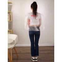 一次性洗头垫理发店专用 染发 烫发焗油加厚防水围布塑料披肩 60*90cm系带小号披肩200只/件