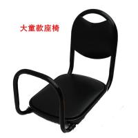 自行车后置儿童座椅宝宝车座小孩子学生安全单车后坐单独脚踏 大童款座椅+送安全带