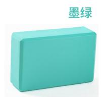瑜伽砖高密度舞蹈辅助工具初学者泡沫砖儿童跳舞专用练功砖块 墨绿