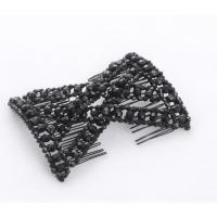 韩版盘发器 百变魔术插梳发梳 发饰女 头饰女 有视频 枪黑色 F款黑色