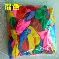 气球批發儿童多款可爱异形笑脸卡通气球幼儿园100个装印字 100个气球颜色混搭无图案
