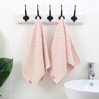 特价 就剩三个颜色 一等品 纱布+毛圈 毛巾 单人擦脸巾 旗帜卡其薄款两条装 35x75cm