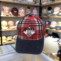 嘟嘟啦秋冬季男女儿童韩版经典格子棒球帽潮时尚百搭英伦帽子洋气 DQ501红格子 1-8岁(实际头围加1-2厘米) 50c