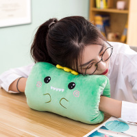 暖手宝抱枕可插手可爱冬天捂手枕神器小型手捂毛绒玩具女生保暖