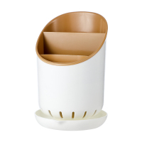 奶瓶的不带盖洗放子杯子奶瓶吸管刷盒子收纳盒奶粉海绵奶刷刷的新 沥水款—咖啡色[沥水防霉]