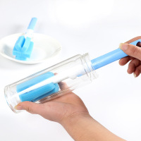 7件套奶瓶刷子 海绵清洁刷套装家用长柄杯刷奶嘴刷吸管刷清洗神器