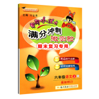 黄冈小状元六年级上语文满分冲刺微测验 RJ人教版2020秋小学六6年级上册语文期末单元复习 真题试卷卷子测试黄岗同步训练