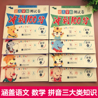 学前班试卷测试卷全套 幼小衔接入学准备一日一练教材数学拼音语言练习册幼儿园大班练习题数学题幼升小衔接一年级人教版暑假作业