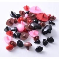 公仔泰迪熊鼻子DIY配件 儿童手工DIY三角鼻子混色100个一包 黑色 7*9MM