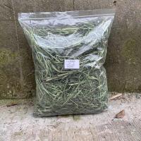 2021年提摩西草新4A精品提摩晒干提草兔豚鼠牧草干草500克无穗提