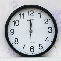 挂钟 客厅静音挂表 时尚时钟儿童卡通卧室钟表现代简约石英钟 21cm黑盘 其他