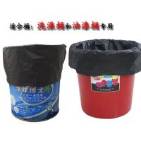 黑色55*60加厚垃圾袋洗澡桶油漆桶专用垃圾袋中号垃圾袋 55*60cm50个袋子 加厚