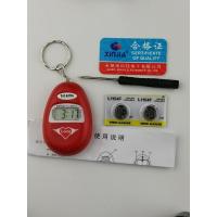 语音报时表便携钥匙扣 盲人表报时器 创意时钟 儿童老人闹钟 红色 送两电池+小螺丝刀