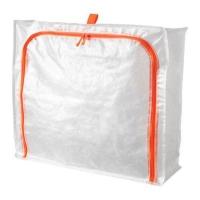 1件 宜家IKEA储物打包收纳袋衣服被子防尘塑料拉链袋子 派克拉55x49x19