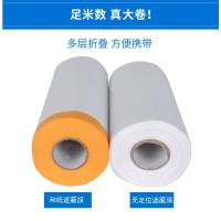 装修遮蔽膜家私保护膜家具衣柜墙壁油漆喷涂硅藻泥喷漆防尘膜 和纸遮蔽膜:2.7*10米