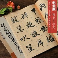 赵孟頫楷书千字文书法字帖 8开米字格放大版行楷字帖历代墨宝选粹