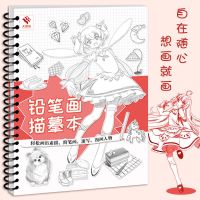 三天学会铅笔画+铅笔画描摹本套装 手绘简笔画铅笔画临摹基础入门 铅笔画描摹本
