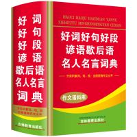 成语词典好词好句好段好开头好结尾谚语歇后语名人名言写作素材书 [单色本]好词好句好段