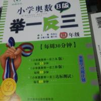 小学奥数举一反三A版四年级四川重庆专版或四川专版或B版陕教出品 B版
