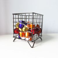 胶囊咖啡收纳架收纳盒 小巧不占地可装nespresso/三顿半/多趣酷思 灰黑色收纳架 不含胶囊