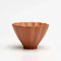 宜兴紫砂杯单杯主人杯降坡泥菱花杯全手工紫砂杯 150cc紫砂茶碗男 宜兴紫砂杯单杯主人杯降坡泥菱花杯全手工紫砂杯 150