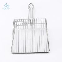 宠物猫砂铲瞬间过滤猫砂猫屎清洁工具电镀工艺金属猫屎铲[5月15 间隙1cm(2mm以上豆腐猫砂)