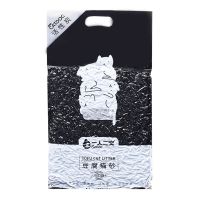 绿茶豆腐猫砂原味除臭无尘大袋狗砂猫沙豆腐砂满10公斤20斤40 活性炭豆腐猫砂6L(1袋装)