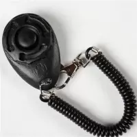 训狗响片 狗狗训练 响片 宠物训练器 宠物用品 狗狗用品 快速训 红色