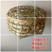 竹编鸡笼子养兔笼养殖笼鹅鸭窝家用鸭笼户外宠物笼动物笼竹制品 竹编鸡笼子养兔笼养殖