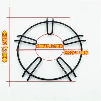 5爪4爪奶锅防滑架子燃气灶辅助小锅架通用煤气灶配件铸铁炉架支架 普通熟铁五口奶锅架 一个装