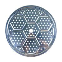 不锈钢蒸片蒸架子蒸盘蒸屉厨房家用隔水蒸笼片炒锅蒸篦蒸格蒸馒头 食品级蒸片[蒸片+送蒸布] 特厚款蒸片[直径25.5cm]