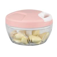 蒜泥神器家用蒜蓉机电动捣蒜器剥蒜蓉打蒜剥蒜器绞肉机迷你姜末机 矮杯手动