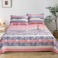 [特价床单]床单单件老粗布床单双人加厚床罩被单三件套粗布凉席 阳春白雪 0.9*2.2米[床单单件]