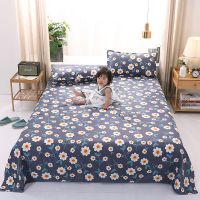 亲肤磨毛床单单件双人单炕单四季通用学生宿舍对规格 向阳花木 [0.9x2.3米]婴儿床使用