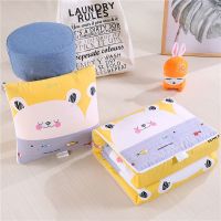 汽车沙发抱枕被子两用办公室午休靠枕学生宿舍水洗大号加厚空调被 害羞猫 40*40打开1.05*1.5