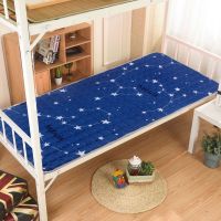 大学生宿舍床垫子夏季0.9米上下铺1.2宽床垫软单人薄款可折叠床褥 星空之恋[四季薄垫] 宽0.9米*长1.9米