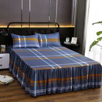 清仓单件床裙床罩韩式席梦思床套保护套床垫套床盖床笠床单防滑套 真爱永恒 床裙100x200cm单件