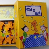 咪疯猫牌疯狂的喵咪疯狂的猫咪喵喵牌喵咪牌桌游亲子游戏 疯狂的猫咪