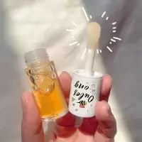 蜂蜜唇釉润唇膏学生党素颜补水保湿滋润皮淡化唇纹唇膜护唇油 小蜂蜜护唇油(一支)