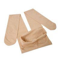 春秋儿童肉色打底裤袜抗起球白色舞蹈袜子女童肤色连体袜光腿神器 肤色[钢丝袜]1条连袜 M身高95-110CM