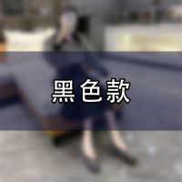 2021夏季新款单鞋女鞋子网鞋透气网面鞋印花女鞋一脚蹬豆豆鞋平底 黑色 35