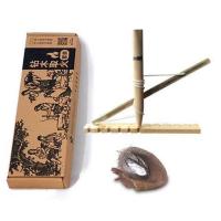 钻木取火套装野外转木取火工具户外拓展生存教学点火感统训练器材 松木色 单人无轴承普通版