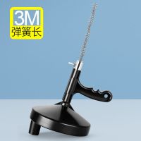 通下水道神器通马桶工具家用厨房一炮通厕所疏通器捅管道堵塞手摇 3米 疏通器 - 【无赠品】