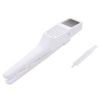 压蒜泥神器多功能手压式剥蒜器搅蒜泥姜汁机器厨房切姜片蒜片器 白