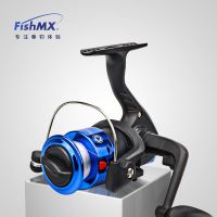 [加强版] 鱼轮特价渔轮纺车轮入门级海竿渔轮抛竿矶钓水滴路亚轮 黑蓝色 SY200(不送线)